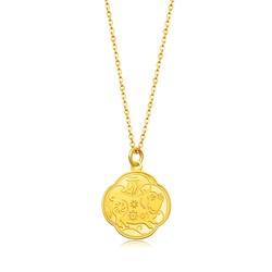 「祈願篇」999.9黃金豬吊墜