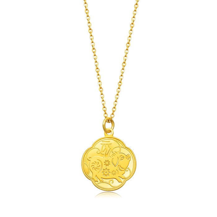 999.9黃金 吊墜 | 周生生珠寶 | 生生有禮 | 70099P - 1