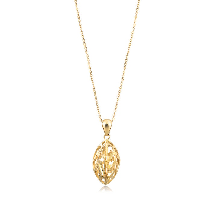 18K Yellow Gold Pendant | Chow Sang Sang Jewellery | 72681P - 1