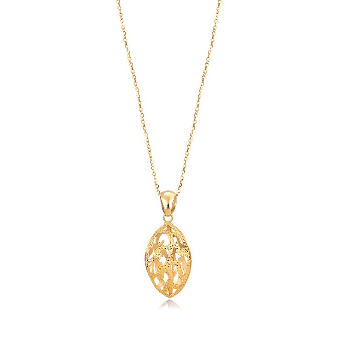 18K Yellow Gold Pendant | Chow Sang Sang Jewellery | 72681P - 3