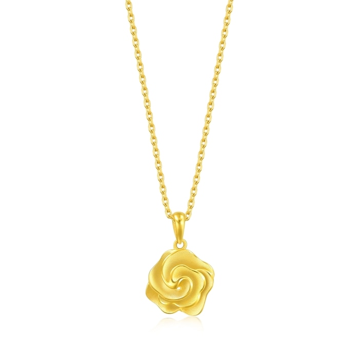 Solid Gold Pendant | Chow Sang Sang Jewellery | Essence | 72931P - 1