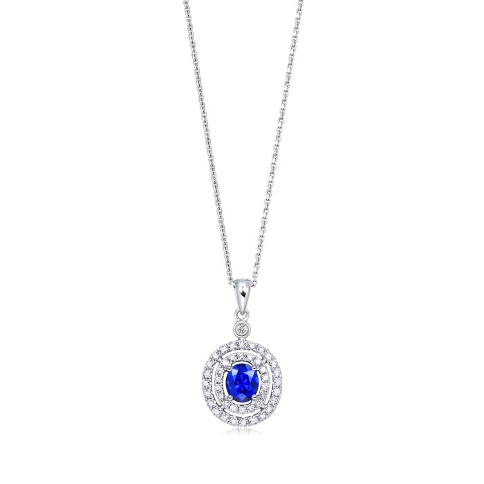 18K白色黄金 吊墜 | 周生生珠寶 | 74229P - 1