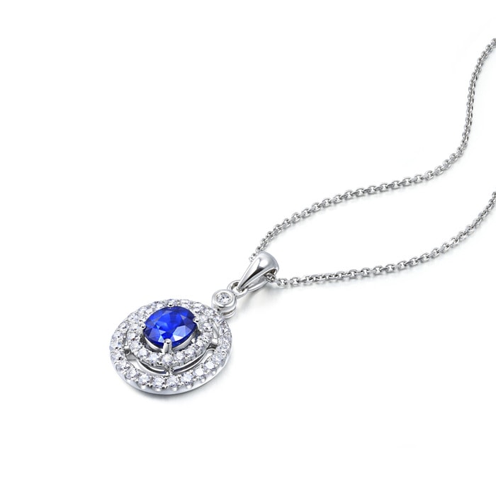 18K白色黄金 吊墜 | 周生生珠寶 | 74229P - 4