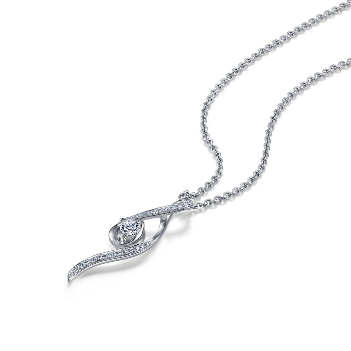 18K White Gold Pendant | Chow Sang Sang Jewellery | 75762P - 2