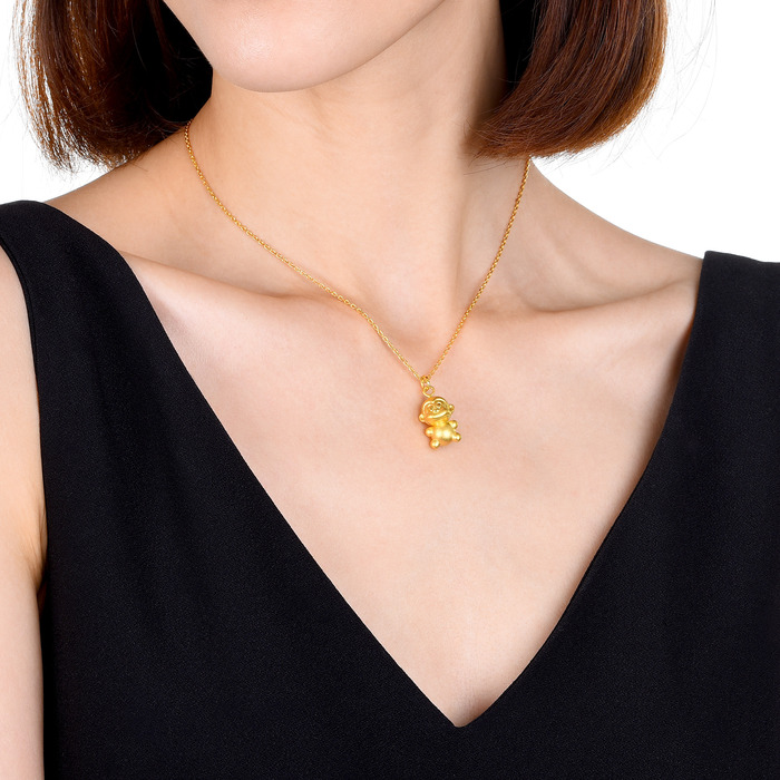 999黃金 吊墜 | 周生生珠寶 | 77525P - 2