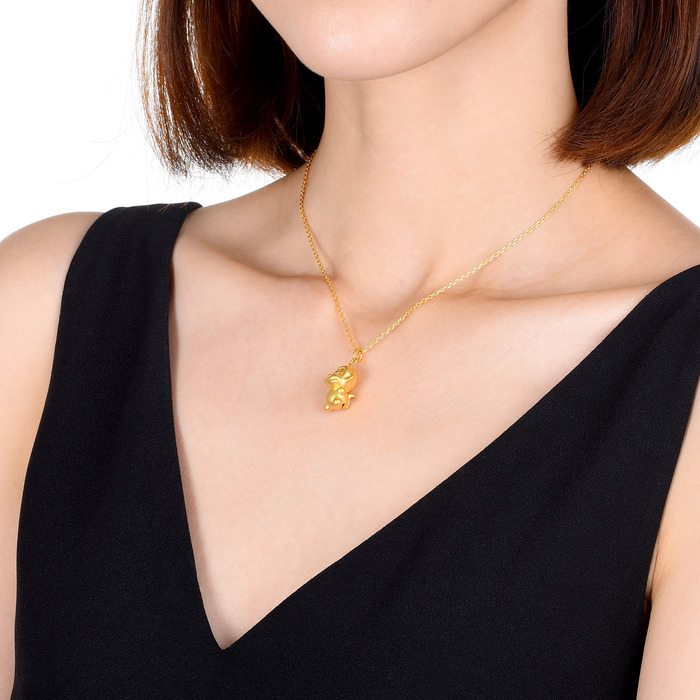 999黃金 吊墜 | 周生生珠寶 | 77525P - 3