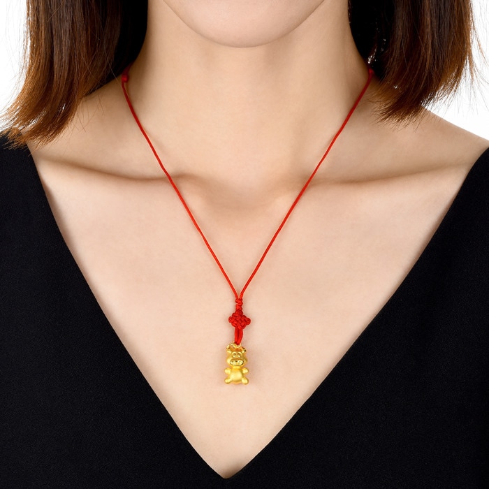 Solid Gold Pendant | Chow Sang Sang Jewellery | 77528P - 2