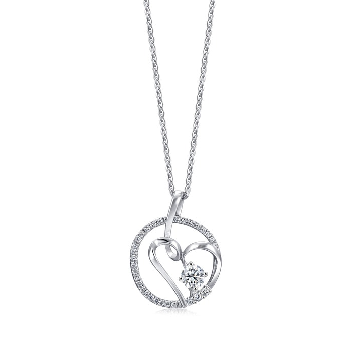 18K White Gold Pendant | Chow Sang Sang Jewellery | 79527P - 1