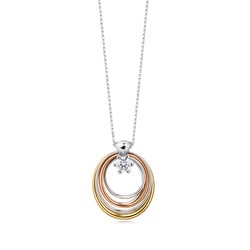 'FOREVERMARK' 18K Gold Diamond Pendant