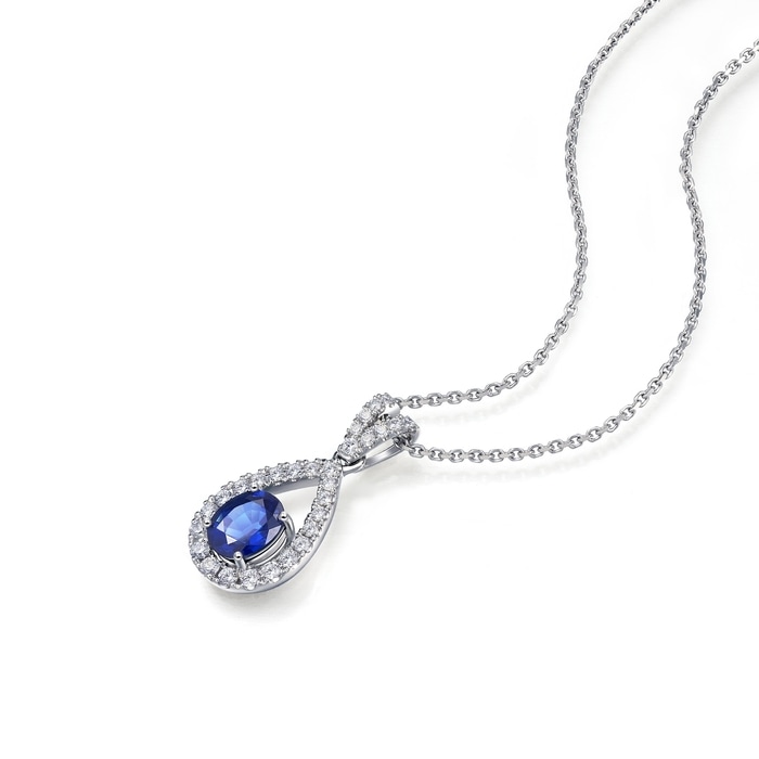 18K白色黄金 吊墜 | 周生生珠寶 | 80286P - 4