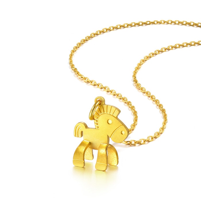 Solid Gold Pendant | Chow Sang Sang Jewellery | 81420P - 4