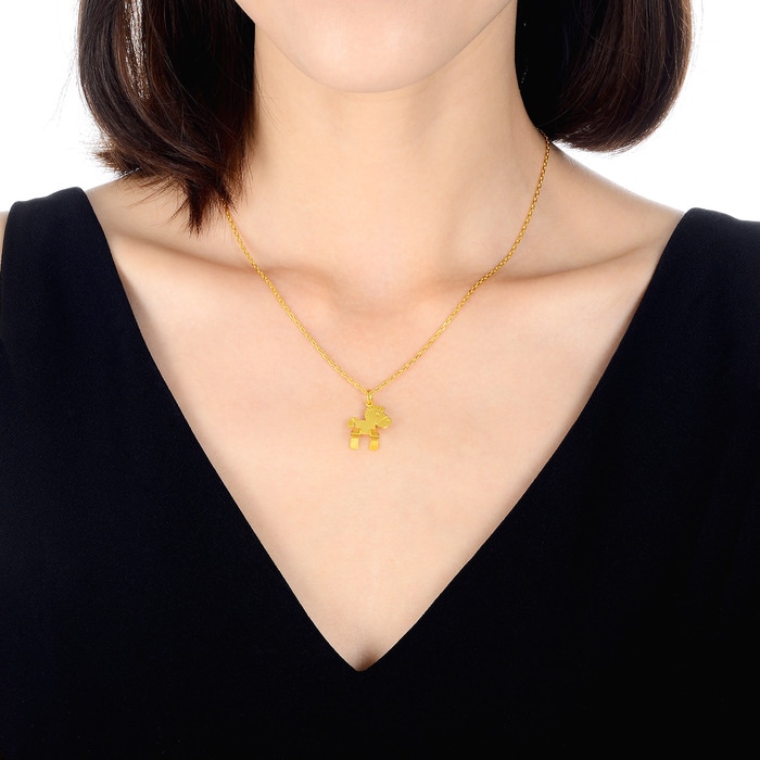 Solid Gold Pendant | Chow Sang Sang Jewellery | 81420P - 2