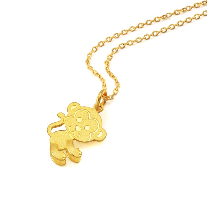 Solid Gold Pendant | Chow Sang Sang Jewellery | 81897P - 4