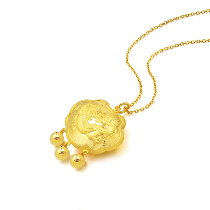 999.9黃金 吊墜 | 周生生珠寶 | 生生有禮 | 82021P - 4