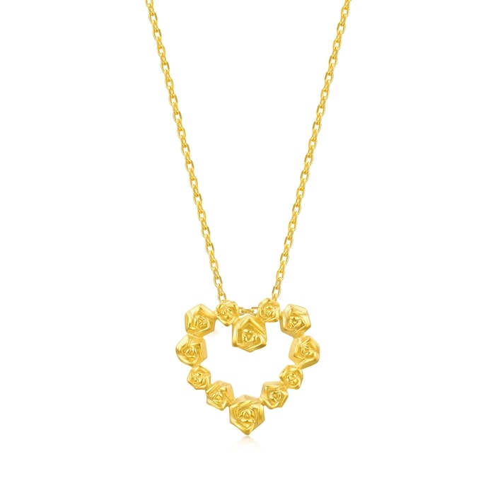 Solid Gold Pendant | Chow Sang Sang Jewellery | Essence | 82296P - 1
