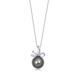 18K Gold Tahitian Pearl Pendant
