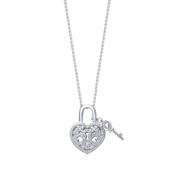 18K White Gold Pendant | Chow Sang Sang Jewellery | 83401P - 1