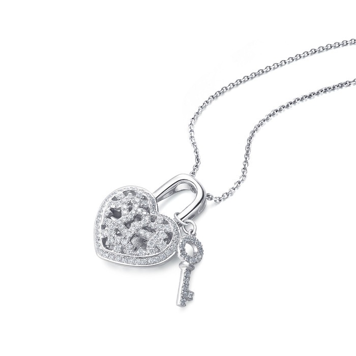 18K White Gold Pendant | Chow Sang Sang Jewellery | 83401P - 4