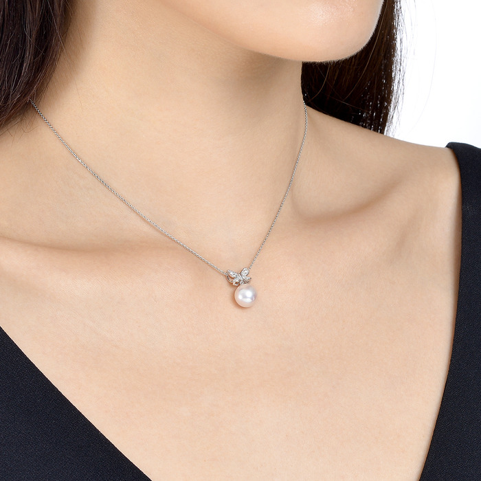 18K白色黄金 吊墜 | 周生生珠寶 | 83654P - 3