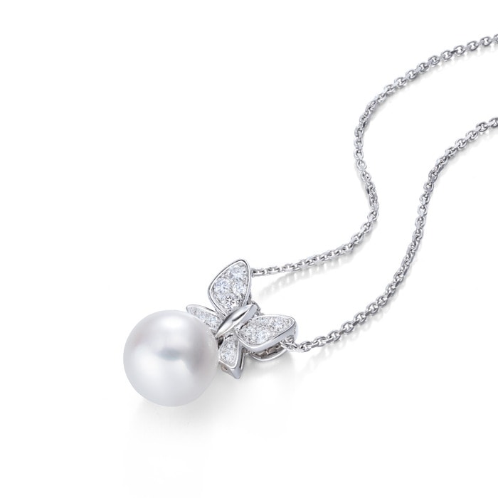 18K白色黄金 吊墜 | 周生生珠寶 | 83654P - 4