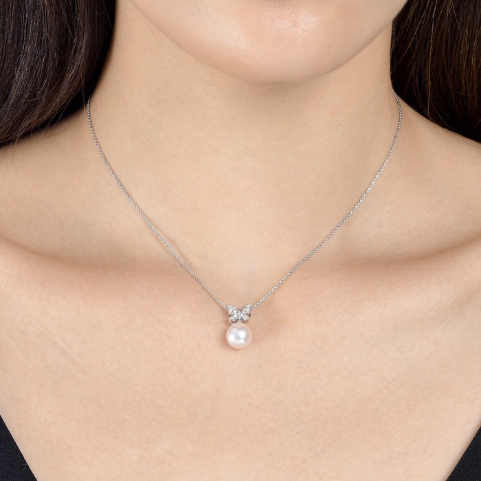 18K白色黄金 吊墜 | 周生生珠寶 | 83654P - 2