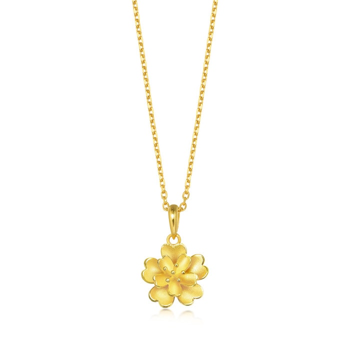 Solid Gold Pendant | Chow Sang Sang Jewellery | Essence | 83686P - 1