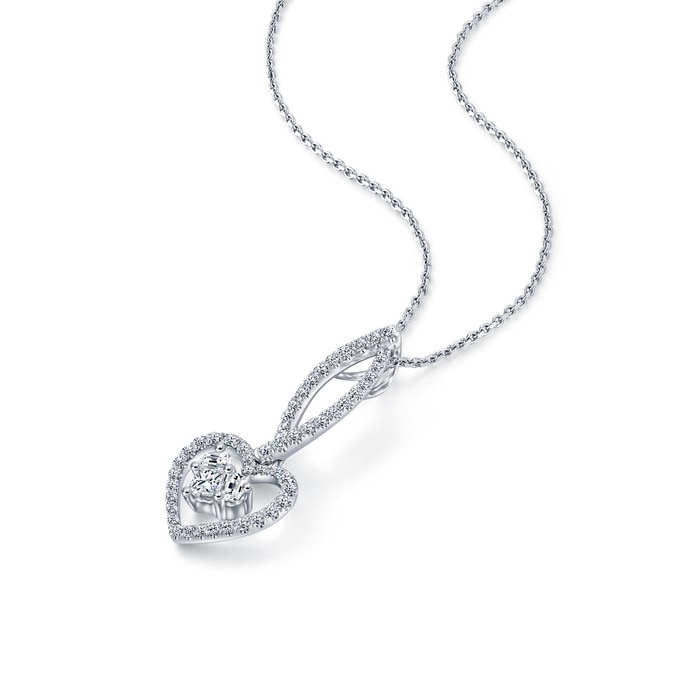 18K白色黄金 吊墜 | 周生生珠寶 | 83703P - 2