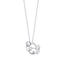 950 Platinum Goldfish Mother's Love Pendant