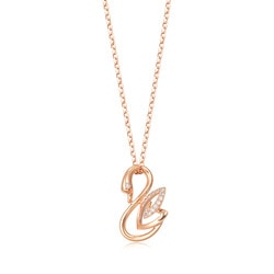 18K Gold Diamond Pendant