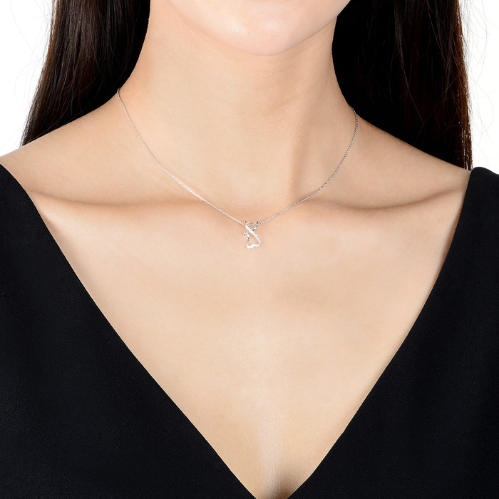 18K白色黄金 吊墜 | 周生生珠寶 | 84490P - 2