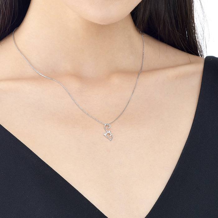 18K白色黄金 吊墜 | 周生生珠寶 | 84806P - 3