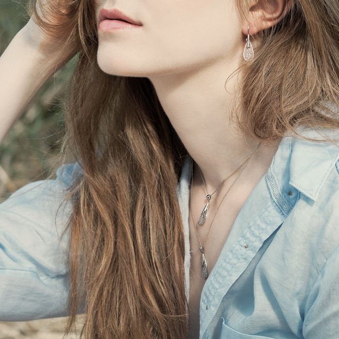 950 Platinum Pendant | Chow Sang Sang Jewellery | Lace | 85021P - 4