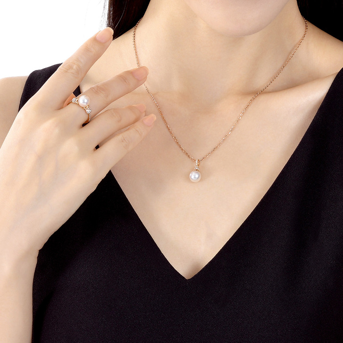 18K玫瑰金 吊墜 | 周生生珠寶 | La Pelle | 85151P - 3