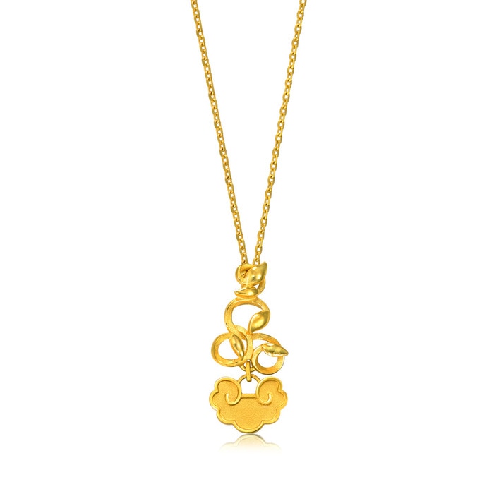 Solid Gold Pendant | Chow Sang Sang Jewellery | Daily Luxe | 85655P - 1