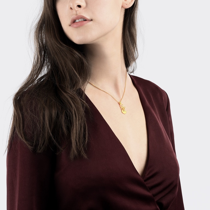 Solid Gold Pendant | Chow Sang Sang Jewellery | Daily Luxe | 85655P - 3