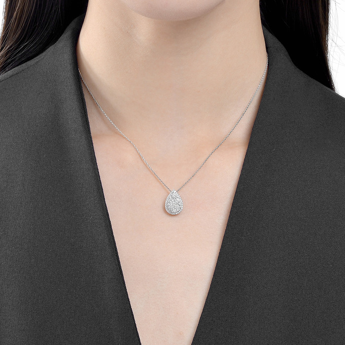 18K白色黄金 吊墜 | 周生生珠寶 | Diamond Symphony「鑽之頌」 | 85751P - 2