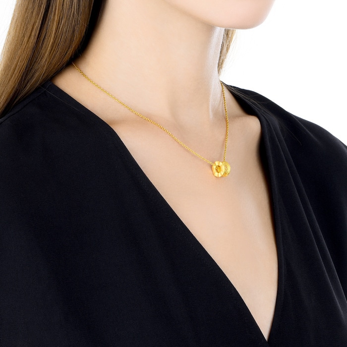 Solid Gold Pendant | Chow Sang Sang Jewellery | Cultural Blessings | 85825P - 3