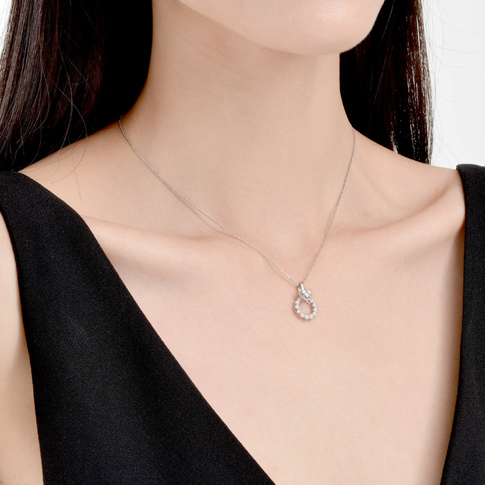 18K白色黄金 吊墜 | 周生生珠寶 | 85846P - 3