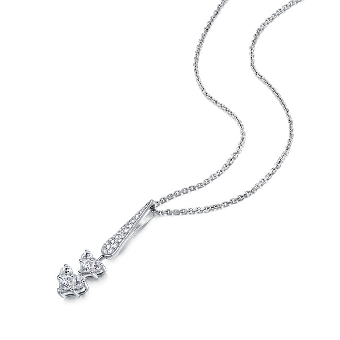 18K白色黄金 吊墜 | 周生生珠寶 | 85895P - 2