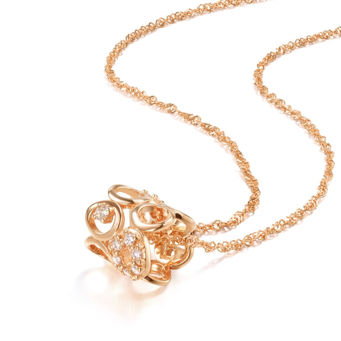 18K玫瑰金 吊墜 | 周生生珠寶 | 86184P - 4