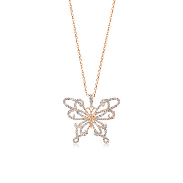 18K玫瑰金 吊墜 | 周生生珠寶 | Diamond Symphony「鑽之頌」 | 86310P - 1