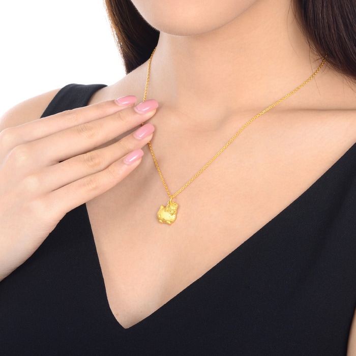 Solid Gold Pendant | Chow Sang Sang Jewellery | 86575P - 3