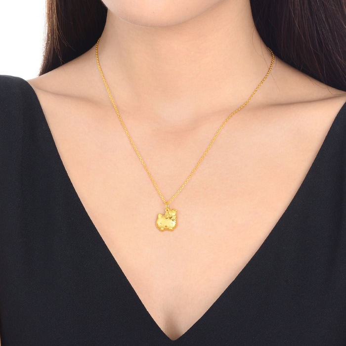 Solid Gold Pendant | Chow Sang Sang Jewellery | 86575P - 2