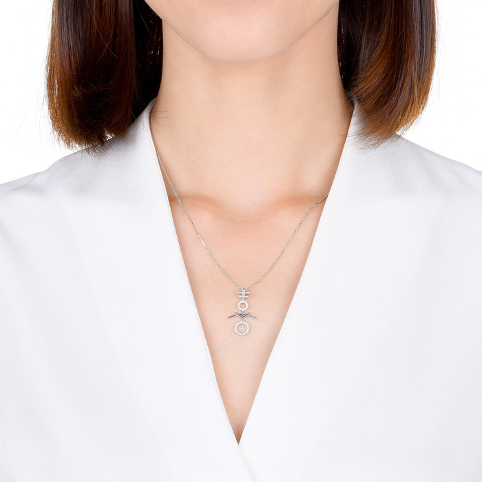 18K白色黄金 吊墜 | 周生生珠寶 | Daily Luxe | 86595P - 2