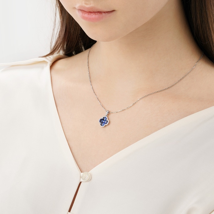 18K白色黄金 吊墜 | 周生生珠寶 | 86635P - 3