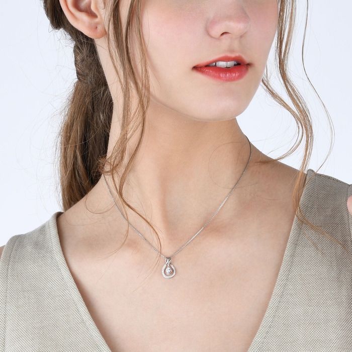 18K白色黄金 吊墜 | 周生生珠寶 | Diamond Symphony「鑽之頌」 | 86890P - 2