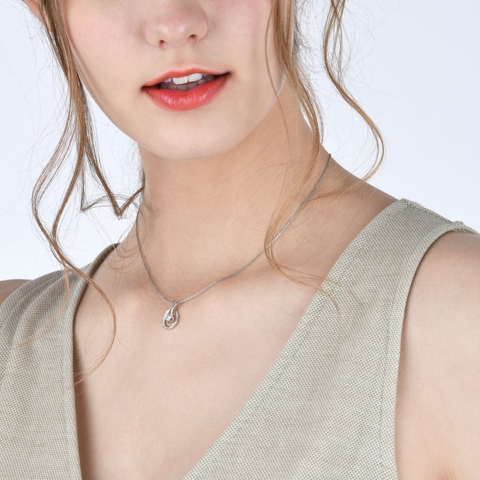 18K白色黄金 吊墜 | 周生生珠寶 | Diamond Symphony「鑽之頌」 | 86890P - 3