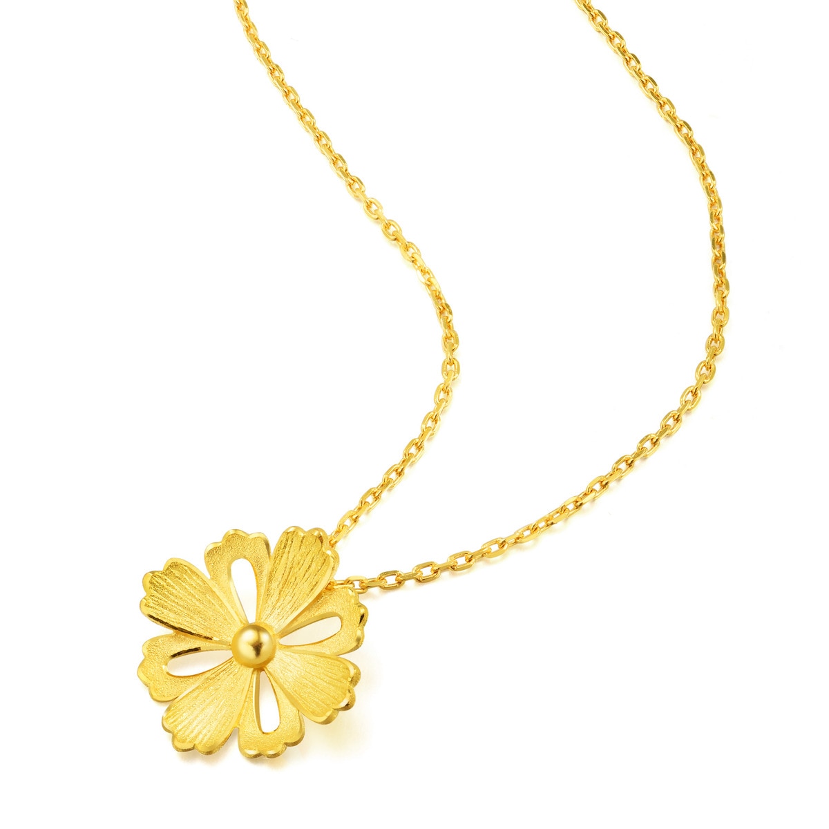 Cultural Blessings - 'Blossom' 999.9 Gold Pendant | 86941P