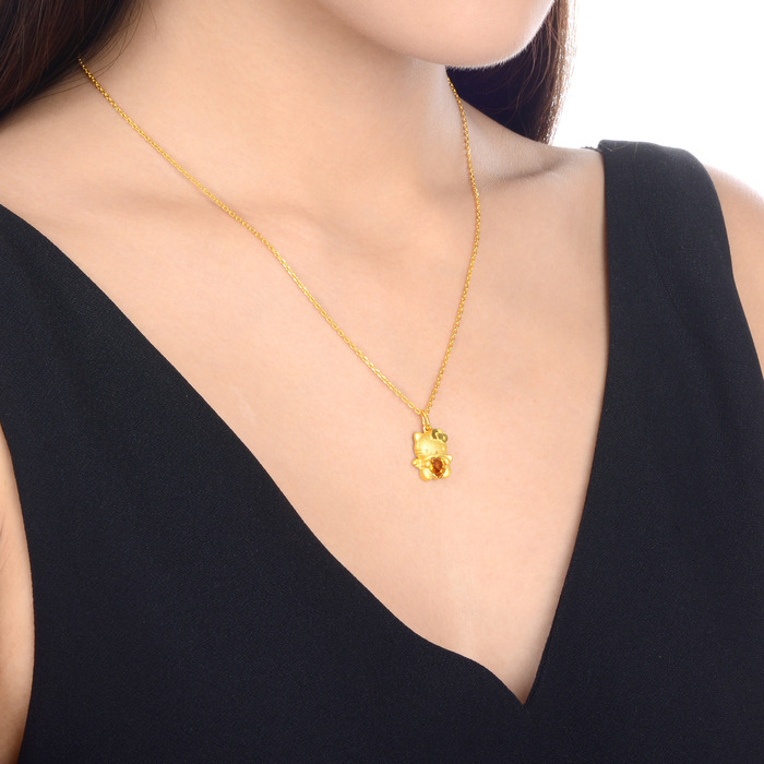 Solid Gold Pendant | Chow Sang Sang Jewellery | 87160P - 3