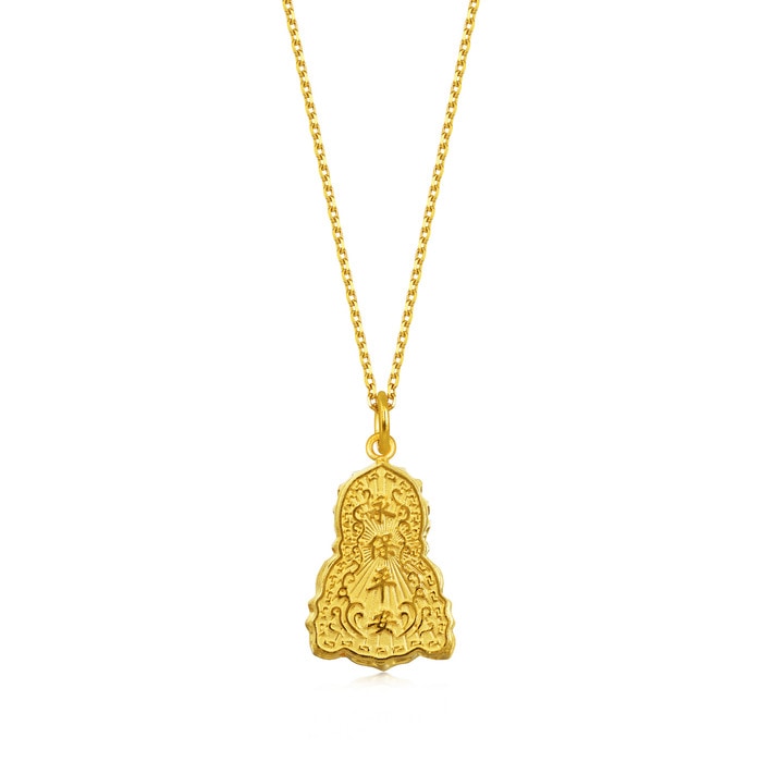 999.9 Gold Pendant | 54502P(4 cm/~0.309 tael) | Chow Sang